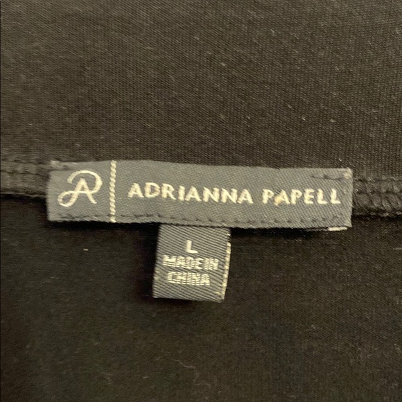 Adrianna Papell Elegant Black Women's Top - Picture 2 of 6